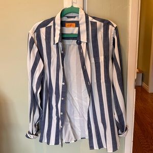 Saturdays NYC Striped Button Down
